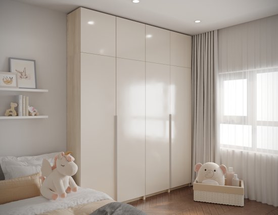 Дверь Лион Аша 39.6x50.8x1.6 см ЛДСП цвет бежевый