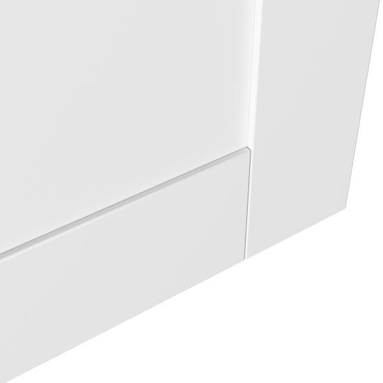 Дверь Лион Реймс 39.6x50.8x1.6 см ДСП цвет белый