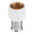 Муфта Henco (18PKW-2606) 26(пресс) х 1 ВР(г) белая PVDF