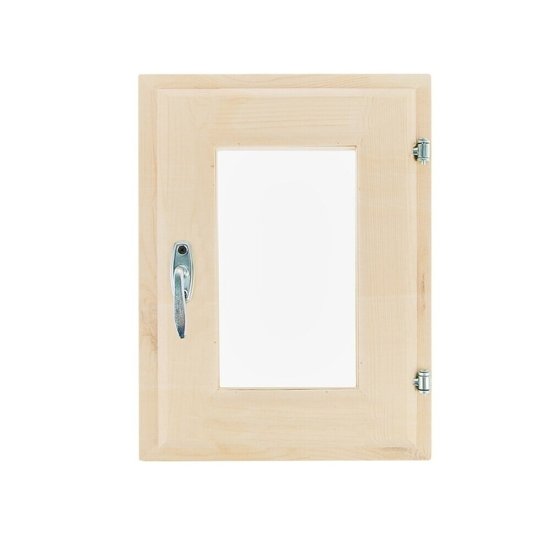 Окно деревянное 300х400х70 мм 1 створка поворотная