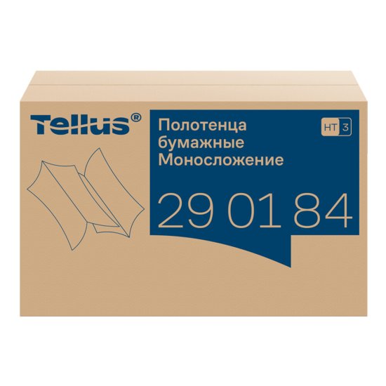Полотенца Tellus НТ 3 листовые сложения ZZ (200 л х 20 шт.)