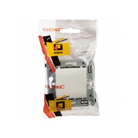 Вывод кабеля DKC Avanti встраиваемый белый (115794)