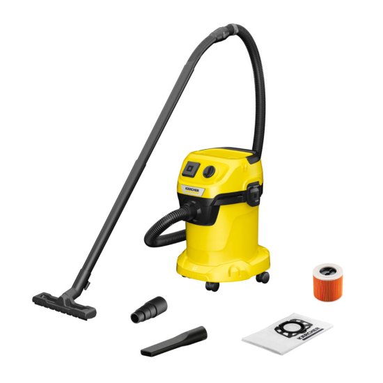 Строительный пылесос Karcher WD 3 P V-17/4/20 1000 Вт 17 л (1.628-170.0)