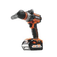 Дрель-шуруповерт ударная аккумуляторная бесщеточная AEG Проф BSB18CBLLI502C 18 В 5 Ач Li-Ion 2 АКБ и ЗУ (19308342)