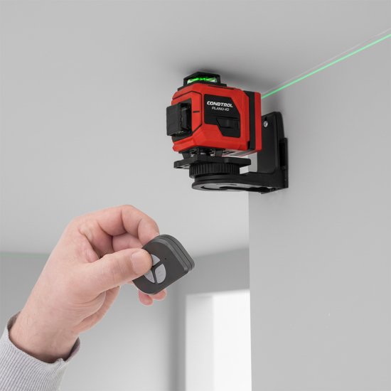 Уровень лазерный Condtrol Plano 4D зеленый луч, 60 м