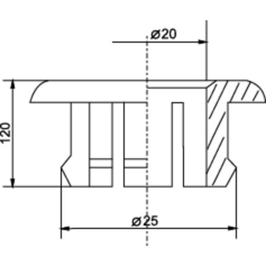 Обрамление перелива для раковины Wirquin белое