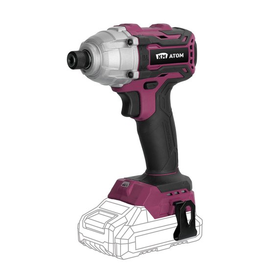 Винтоверт ударный аккумуляторный бесщеточный КМ АТОМ 18 В без АКБ и ЗУ (CIV-181BL)