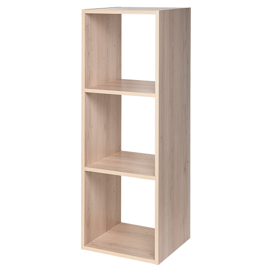 Стеллаж KONSENSA Руан 3 секции 36x104x31.7 см ЛДСП цвет дуб комано