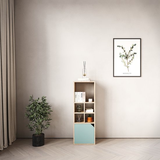 Стеллаж KONSENSA Руан 3 секции 36x104x31.7 см ЛДСП цвет дуб комано