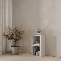 Стеллаж KONSENSA Руан 2 секции 36x70x31.7 см ЛДСП цвет белый