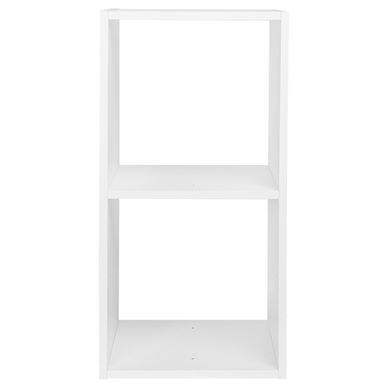 Стеллаж KONSENSA Руан 2 секции 36x70x31.7 см ЛДСП цвет белый