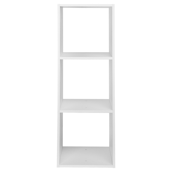 Стеллаж KONSENSA Руан 3 секции 36x104x31.7 см ЛДСП цвет белый