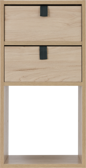 Стеллаж KONSENSA Руан 2 секции 36x70x31.7 см ЛДСП цвет дуб комано