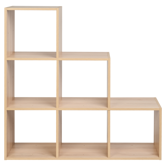 Стеллаж KONSENSA Руан 6 секций 104x104x31.7 см ЛДСП цвет дуб комано