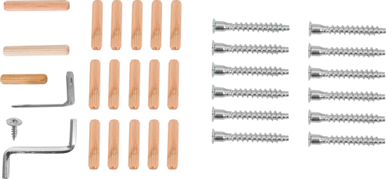 Стеллаж KONSENSA Руан 4 секции 70x70x31.7 см ЛДСП цвет белый