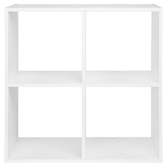 Стеллаж KONSENSA Руан 4 секции 70x70x31.7 см ЛДСП цвет белый