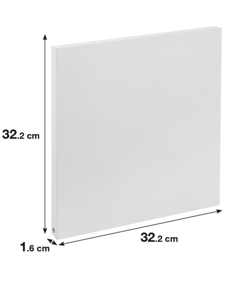 Фасад KONSENSA Руан 32.2x32.2x1.6 см ЛДСП цвет белый