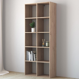 Стеллаж KONSENSA Руан 10 секций 70x173x31.7 см ЛДСП цвет дуб комано