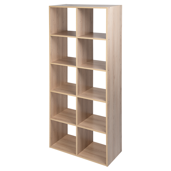 Стеллаж KONSENSA Руан 10 секций 70x173x31.7 см ЛДСП цвет дуб комано