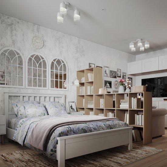 Стеллаж KONSENSA Руан 10 секций 70x173x31.7 см ЛДСП цвет дуб комано