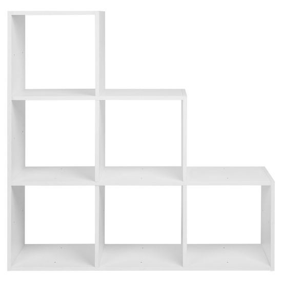 Стеллаж KONSENSA Руан 6 секций 104x104x31.7 см ЛДСП цвет белый