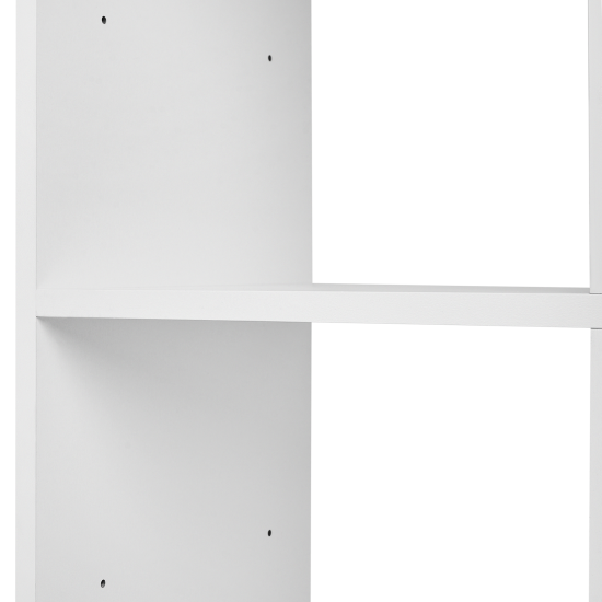 Стеллаж KONSENSA Руан 6 секций 104x104x31.7 см ЛДСП цвет белый