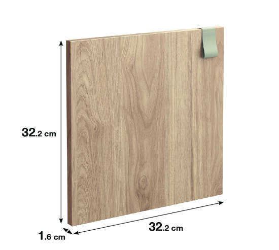 Фасад KONSENSA Руан 32.2x32.2x1.6 см ЛДСП цвет дуб