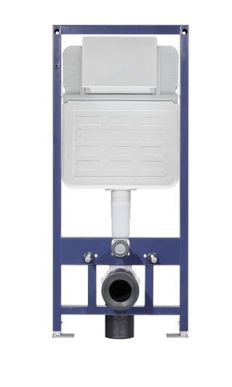 Комплект инсталляция Grant с унитазом Aura Торнадо безободковый с микролифтом клавиша цвет хром