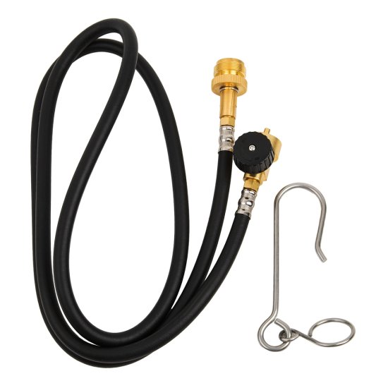 Шланг газовый Turbojet с резьбовым соединением CGA600 черный d18 мм 150 см