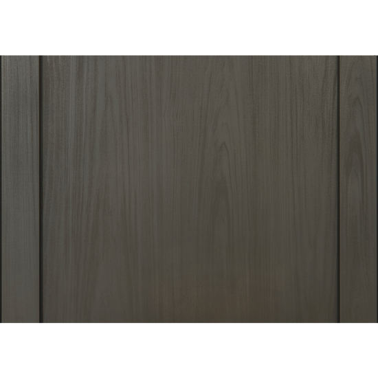 Дверь межкомнатная глухая Корсика 80x230 см полипропилен цвет каменное дерево с замком и петлями