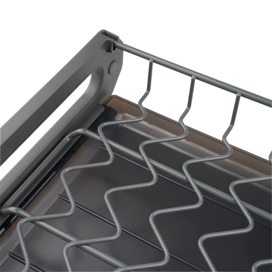 Сушилка для посуды в шкаф Lemax Evolution 26x7x56.4 см 2 яруса металл цвет серый