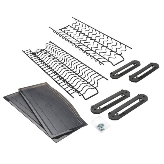 Сушилка для посуды в шкаф Lemax Evolution 26x7x56.4 см 2 яруса металл цвет серый