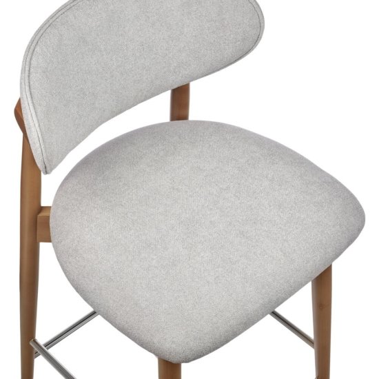 Стул полубарный Lucas 3 серый (RF 0801)