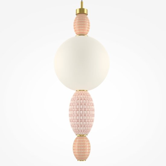 Светильник светодиодный подвесной Maytoni Adore 3000К 12 Вт 3 кв.м латунь IP20 (MOD297PL-L12BS3K)