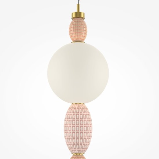 Светильник светодиодный подвесной Maytoni Adore 3000К 12 Вт 3 кв.м латунь IP20 (MOD297PL-L12BS3K)