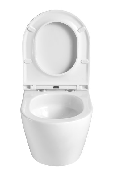 Комплект инсталляция и унитаз Culto Eddy безободковый с микролифтом клавиша цвет белый