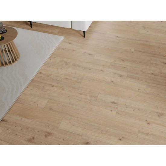 Ламинат 32 класс Эггер Хоум дуб маньяра натуральный 1,994 кв.м 8 мм с фаской влагостойкий