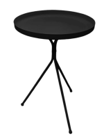 Журнальный столик Sheffilton SHT-CT95/SHT-СЖ81 51x35 см цвет черный