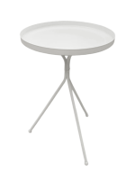 Журнальный столик Sheffilton SHT-CT95/SHT-СЖ81 51x35 см цвет белый