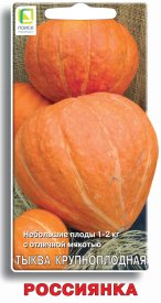 Семена овощей Поиск тыква крупноплодная Россиянка 10 шт.