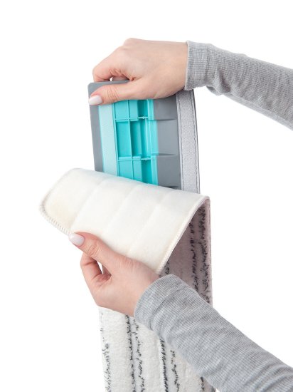 Насадка на швабру You'll Love микрофибра 44x13.5 см цвет серый/белый