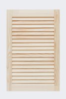 Жалюзийная дверь 605х594 мм дерево сорт Экстра