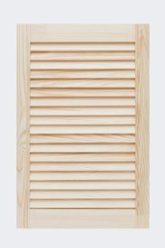 Жалюзийная дверь 605х594 мм дерево сорт Экстра