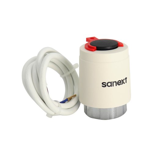 Сервопривод с датчиком Sanext нормально закрытый 220 В (6984)