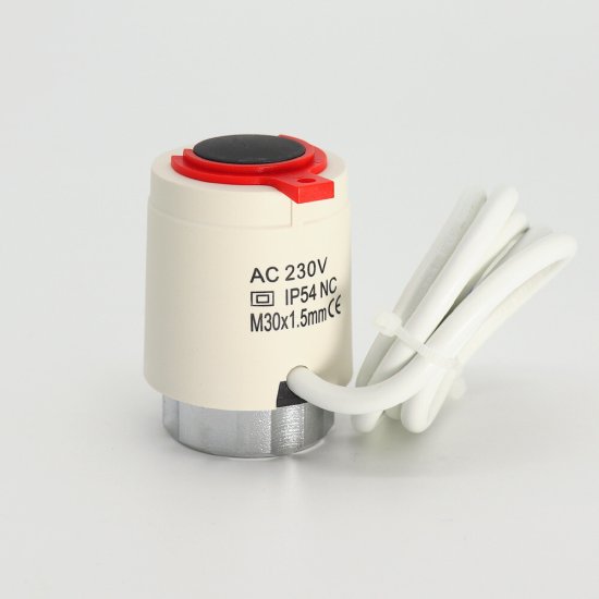 Сервопривод с датчиком Sanext нормально закрытый 220 В (6984)