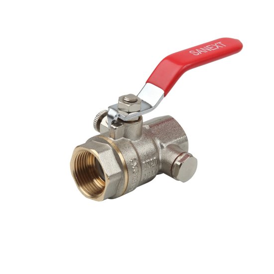 Кран шаровой Sanext SM 1/2 ВР(г) х 1/2 ВР(г) (6301)