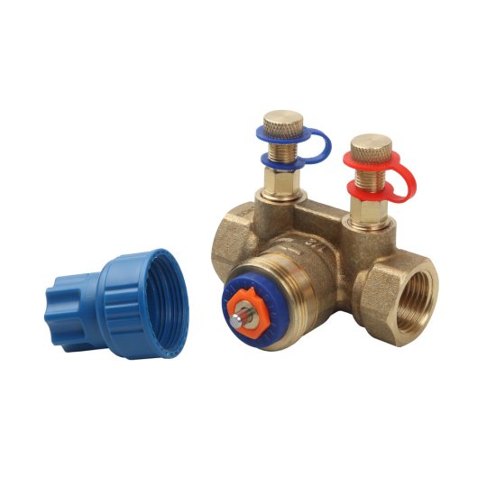 Клапан балансировочный ручной Sanext STP 2 ВР(г) х 2 ВР(г) 16 бар (6506)