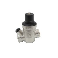 Редуктор давления Sanext DPRV-L с фильтром 1/2 ВР(г) мембранный с отверстием под манометр (8555)