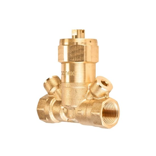 Клапан балансировочный термостатический Sanext TV-L 1/2 ВР(г) х 1/2 ВР(г) 25 бар (6613-1)