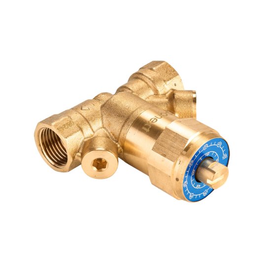 Клапан балансировочный термостатический Sanext TV-L 1/2 ВР(г) х 1/2 ВР(г) 25 бар (6613-1)